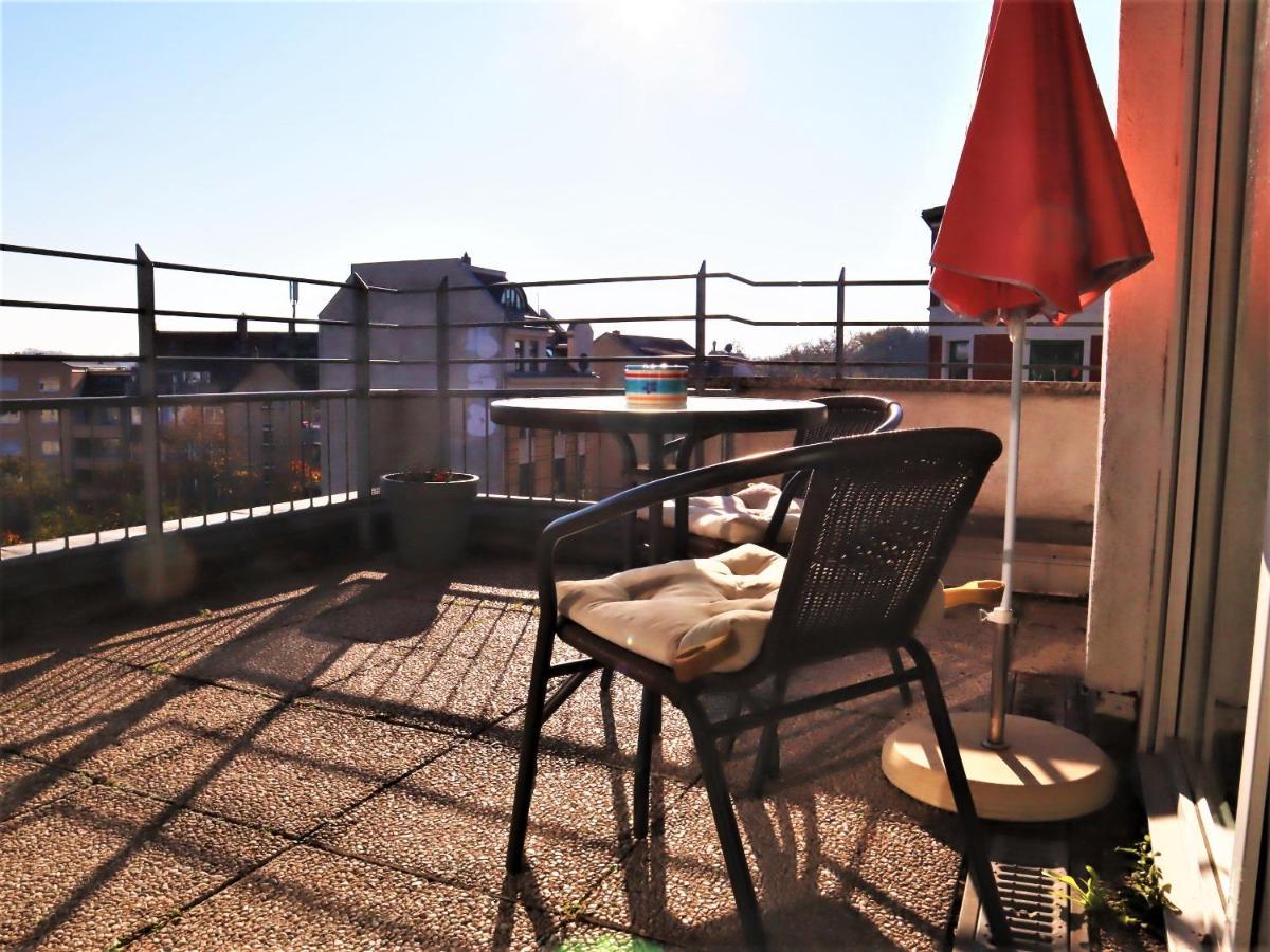 Exklusive Wohnung Mit Dachterrasse In Schleussig Лейпциг Екстер'єр фото