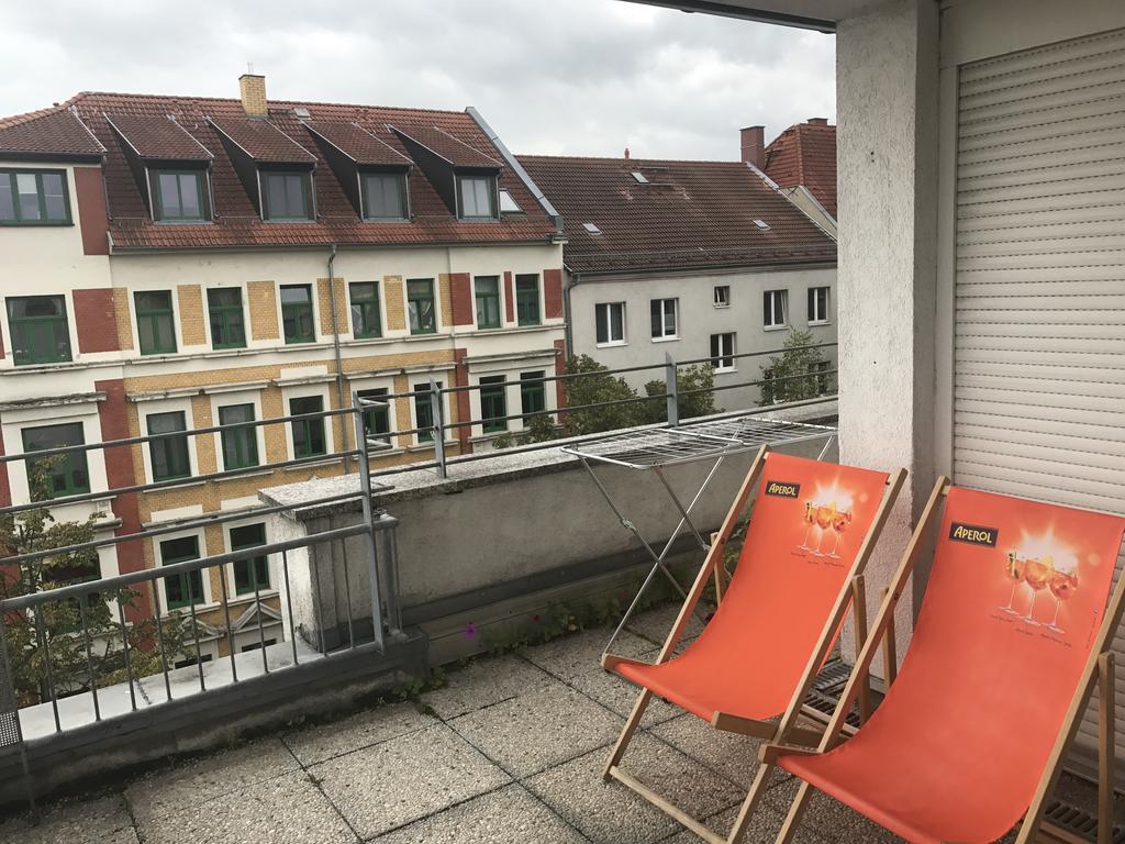Exklusive Wohnung Mit Dachterrasse In Schleussig Лейпциг Екстер'єр фото